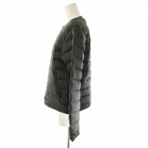 DANTON インナーダウンジャケット ノーカラー S ダークグレー DT-A0001 /HK OS