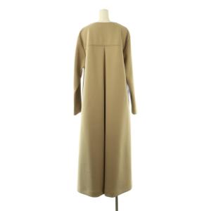 ADORE 23AW スキューバージャージワンピース ロング 38 ベージュ /HK OS