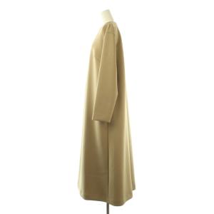 ADORE 23AW スキューバージャージワンピース ロング 38 ベージュ /HK OS
