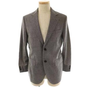J.PRESS セットアップ マナードシルクホームスパン ジャケット テーラード スラックス スーツ M グレー /HK