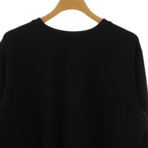 BEARDSLEY 23AW Tブラウス カットソー 長袖 0 ブラック /ES OS