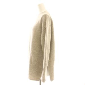 theory luxe MISTO SONA CRN ニット セーター プルオーバー ウール カシミヤ混 38 グレージュ /CX