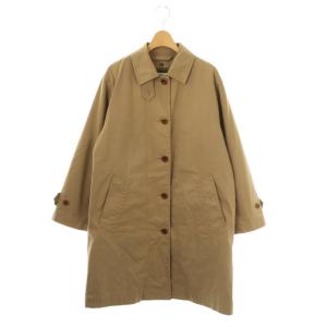 COTTON NYLON CANVAS ダウンライナー付きコート ロング 2 ベージュ /HK OS