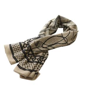 Fouets et Badines  鞭とグリップ カレ140  カレジェアン スカーフ