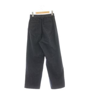 ASTRAET ライトデニム ソクショウ ワイドパンツ タック 0 紺 ネイビー /AT OS