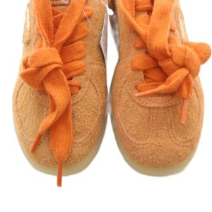 PUMA PALERMO HAIRY スニーカー 24cm オレンジ 397251-04 /SR