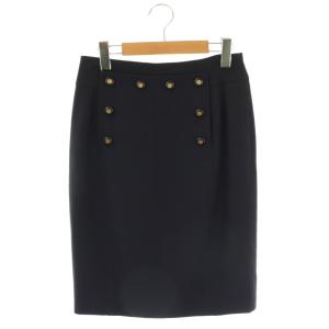ココボタン スカート 38 ネイビー P02796