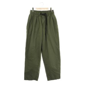 FIELD EASY PANTS イージーパンツ テーパードパンツ M カーキ /DF OS AD