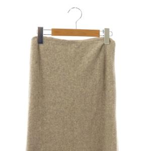 MADISONBLUE フレアスカート ロング 0 ベージュ /HK OS