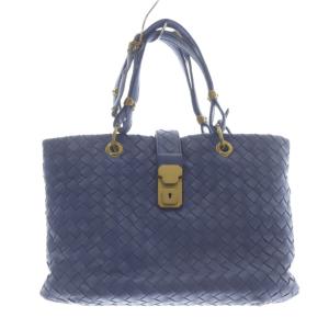 イントレチャート カプリ ハンドバッグ ブルー 162112