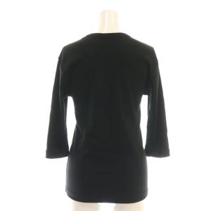 Deuxieme Classe 24AW dignity Tシャツ カットソー リブ ブラック /DF OS