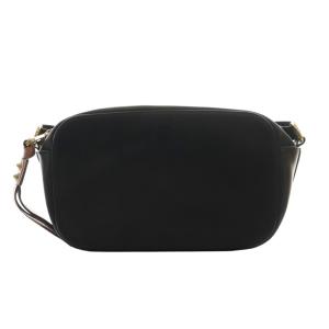 Chloe サム ショルダーバッグ ポーチ付き レザー 黒 ブラック 茶 ブラウン /AQ OS