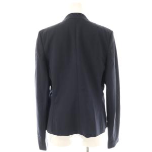 Theory TAILOR セットアップ ジャケット×パンツ ノーカラー 2 ネイビー /HK OS