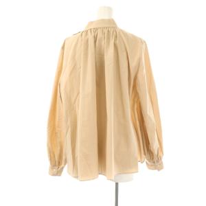 mina perhonen ys1036 adagio ブラウス 長袖 38 ベージュ /ES OS