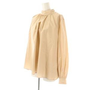 mina perhonen ys1036 adagio ブラウス 長袖 38 ベージュ /ES OS