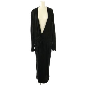 ノーカラーコート 1 ブラック