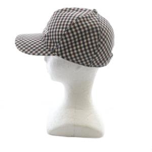 miumiu ロゴ ウール ベースボールキャップ M ブラウン 5HC179