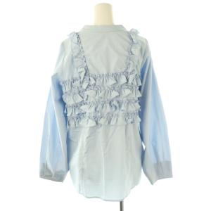 willfully 24SS frill bustier layered like SH ブラウス フリル F ライトブルー