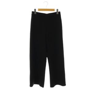 24AW Double cloth Easy Pants ストレートパンツ スラックス 36 黒 ブラック