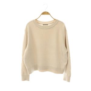 25SS Broome Syno コットン混ニット セーター 長袖 38 オフホワイト /HK OS