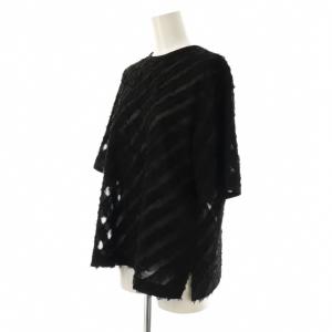 theory luxe 25SS Bayville Jacquard Remi Blouse ブラウス シャギー 半袖 038