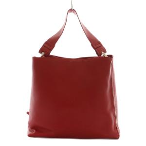 FURLA ワンショルダーバッグ レザー 赤 レッド /SS OS