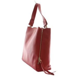 FURLA ワンショルダーバッグ レザー 赤 レッド /SS OS