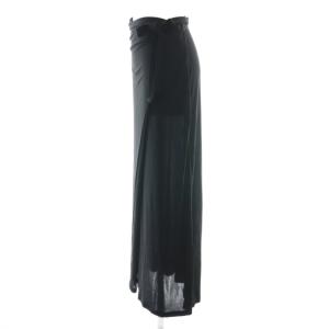 KENZO ラップ巻き風スカート タイト 38 ブラック /CX OS