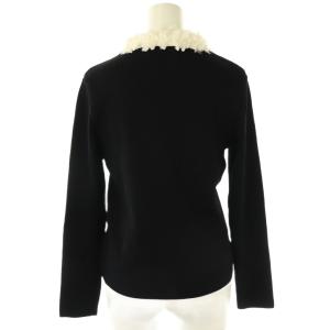 René 24年 フリルカーディガン 36 ブラック