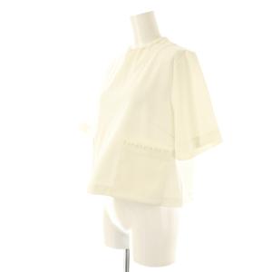 TSURU by Mariko Oikawa 24SS Ibis パールブラウス シャツ プルオーバー 36 白 /CX OS