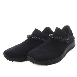 JIMMY CHOO VERONA ビジュースニーカー 37 ブラック