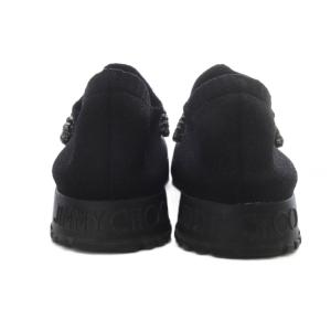 JIMMY CHOO VERONA ビジュースニーカー 37 ブラック