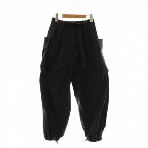 NYLON taffeta military パンツ カーゴパンツ 2 ブラック /CX OS