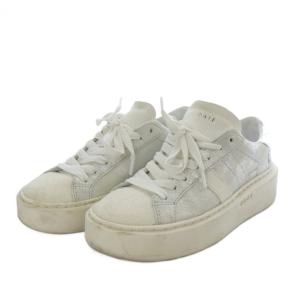 D.A.T.E. HILL LOW PLATFORM STARDUST SILVER スニーカー ローカット プラットフォーム