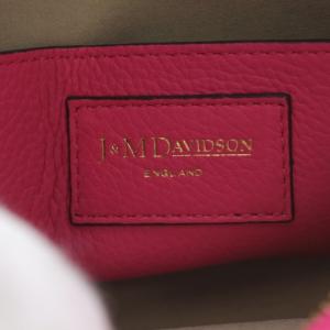 J&M DAVIDSON LIBERTA ショルダーバッグ レザー ピンク