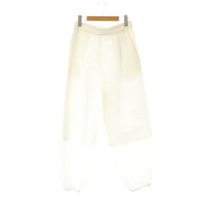 25SS ドビーメッシュパンツ バルーンパンツ ジョガーパンツ 36 ホワイト /ES OS