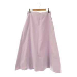 MI-MOLLET FLARE SKIRT PASTEL フレアスカート ロング M ラベンダー /ES