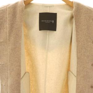 MACKINTOSH LONDON フードコート フーディーコート アウター 36 モカ /DF OS