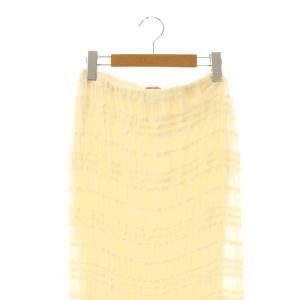 COCO DEAL 25SS ティアードマーメイドスカート ロング 1 オフホワイト /DF OS