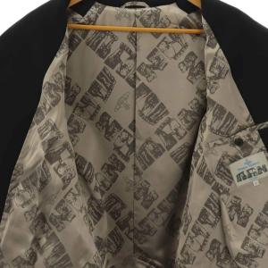 VIVIENNE WESTWOOD MAN チェスターコート ベロア切替 46 ブラック