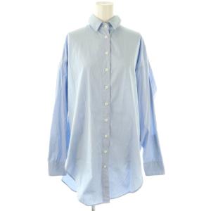 BF SHIRTS ロングシャツ 長袖 ブルー /DO OS