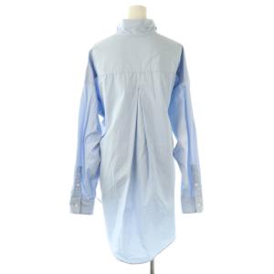 L'Appartement BF SHIRTS ロングシャツ 長袖 ブルー /DO OS