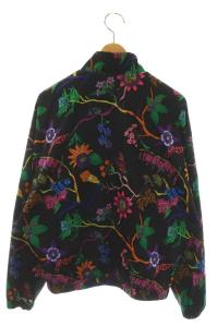 adidas Originals FLORAL Reversible Track Jacket ジャケット ジップアップ L ブラック マルチカラー