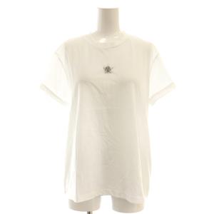 スタービジューTシャツ カットソー XS ホワイト 6J0173 /CX OS