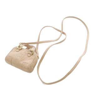 マイクロミニ アマソナ 2way ショルダーバッグ ベージュ