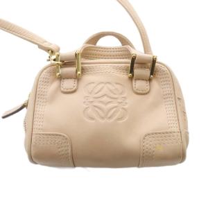 LOEWE マイクロミニ アマソナ 2way ショルダーバッグ ベージュ