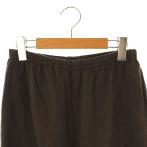 EVERYDAY I LIKE 25AW Cotton Linen Relax パンツ ストレート イージー 36 茶 ブラウン /AT