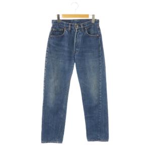 82年製 ボタン裏653刻印 501 デニムパンツ ボタンフライ W30 L32 インディゴブルー