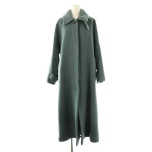 FAbRica社製生地 バルマカンロングコート アウター 0 ブルー /HK OS