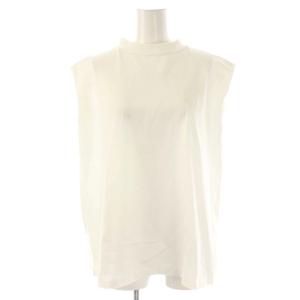 イニシャルレースノースリーブTシャツ カットソー F オフホワイト /DO OS